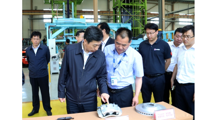 東營市委書記李寬端蒞臨公司調研